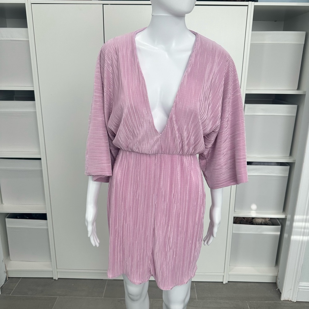 ASOS - Pink/Purple Slinky Dress